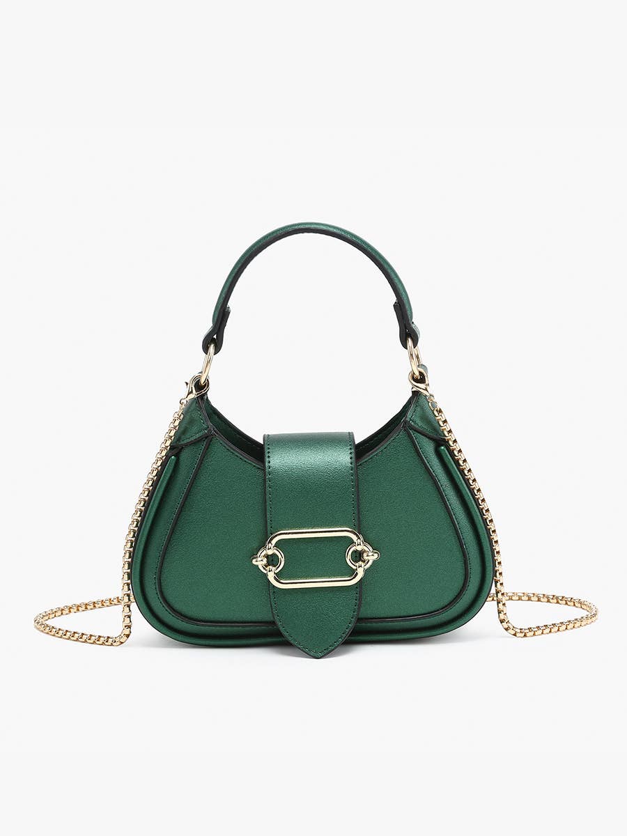 Malia Buckle Crossbody – Chain Strap