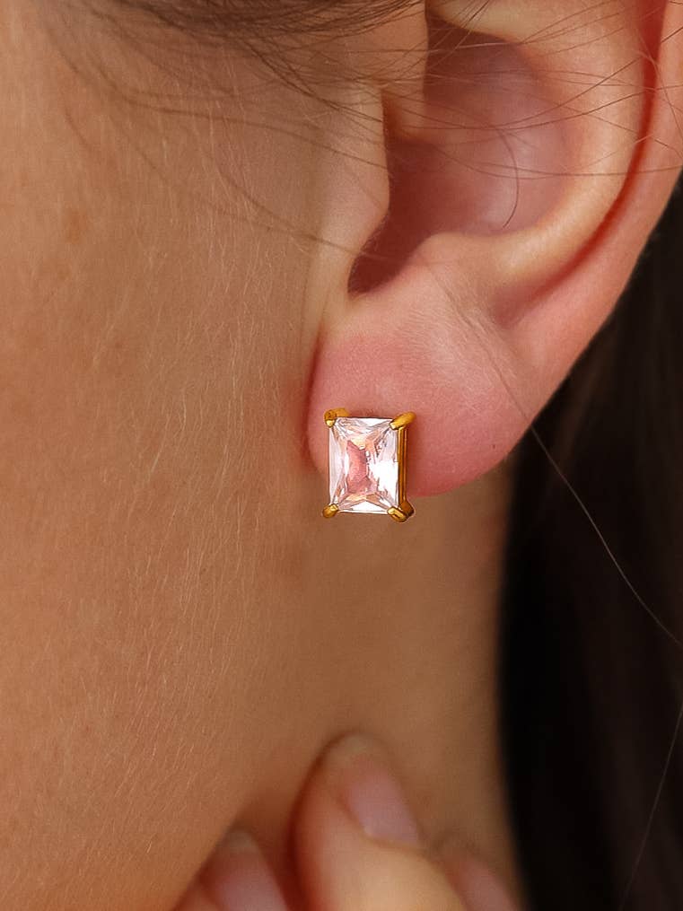 Flat Back Earrings