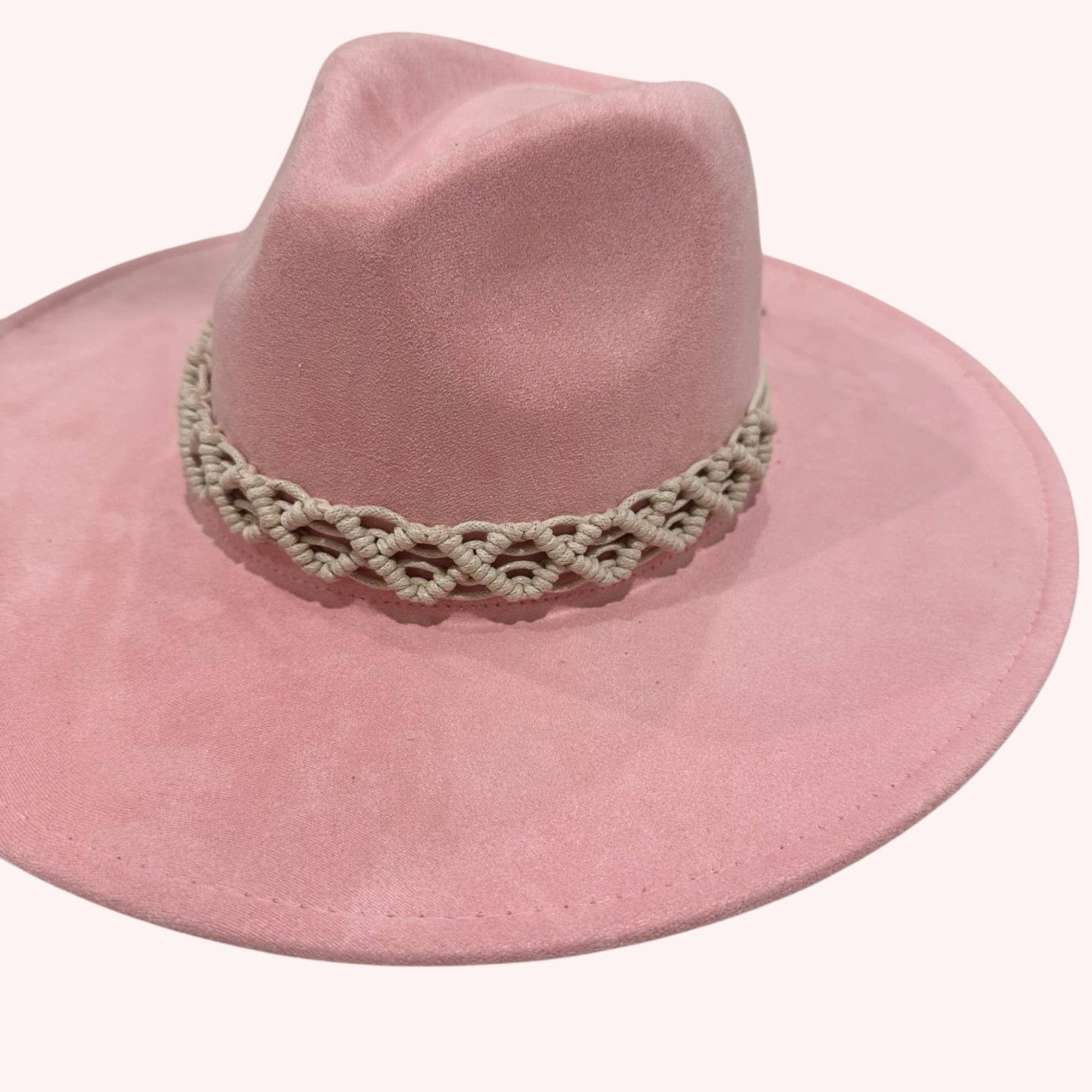 Handwoven Macram Hat Band