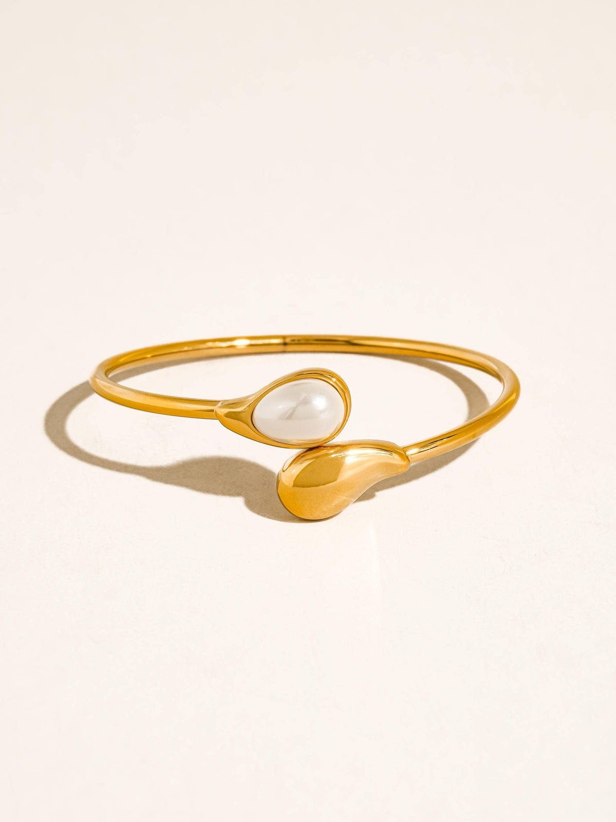 Harbor Cuff Stone Bracelet