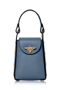 Italian Genuine Leather Mini Bee Bag
