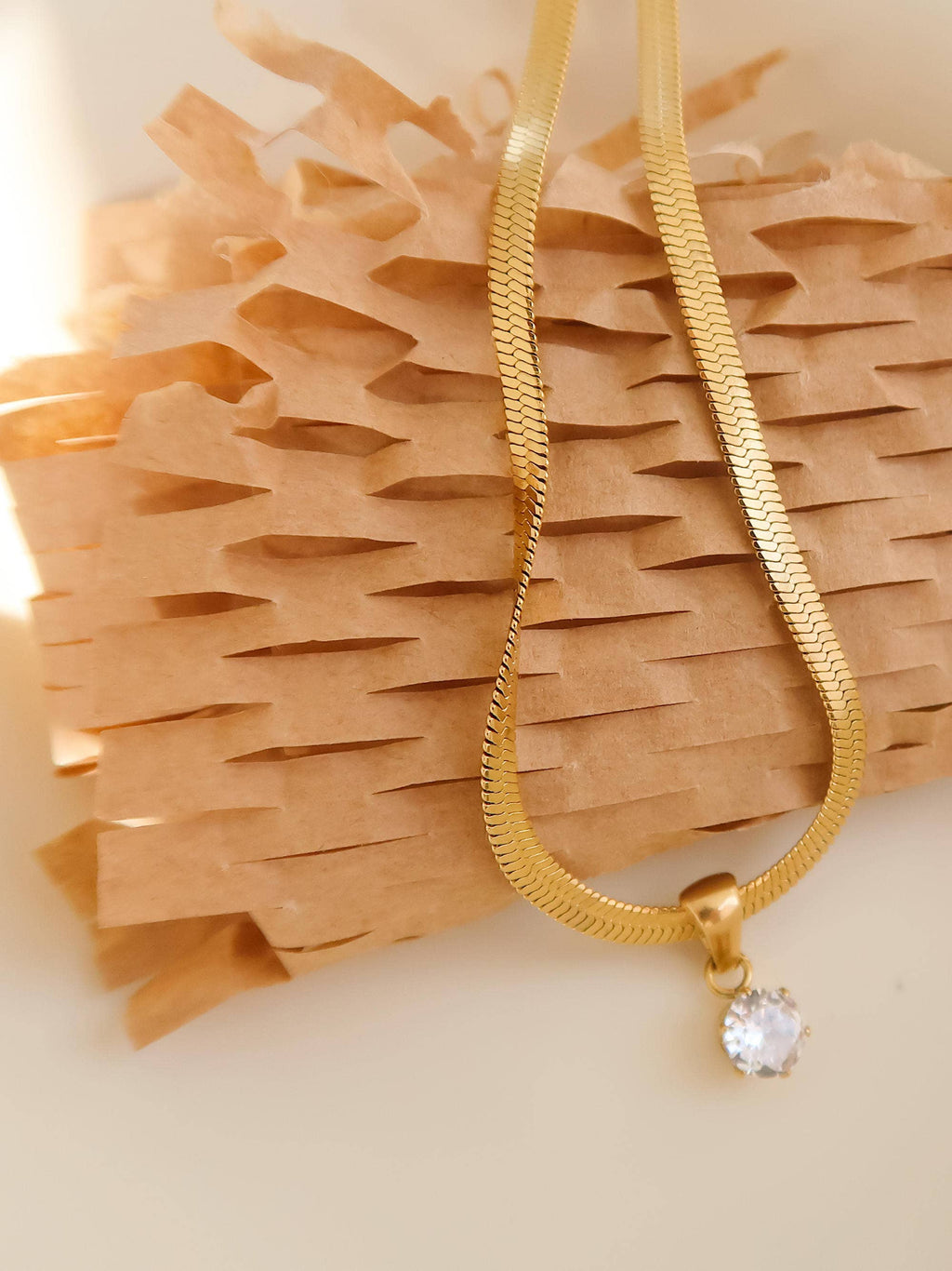 Square Pendant Necklace