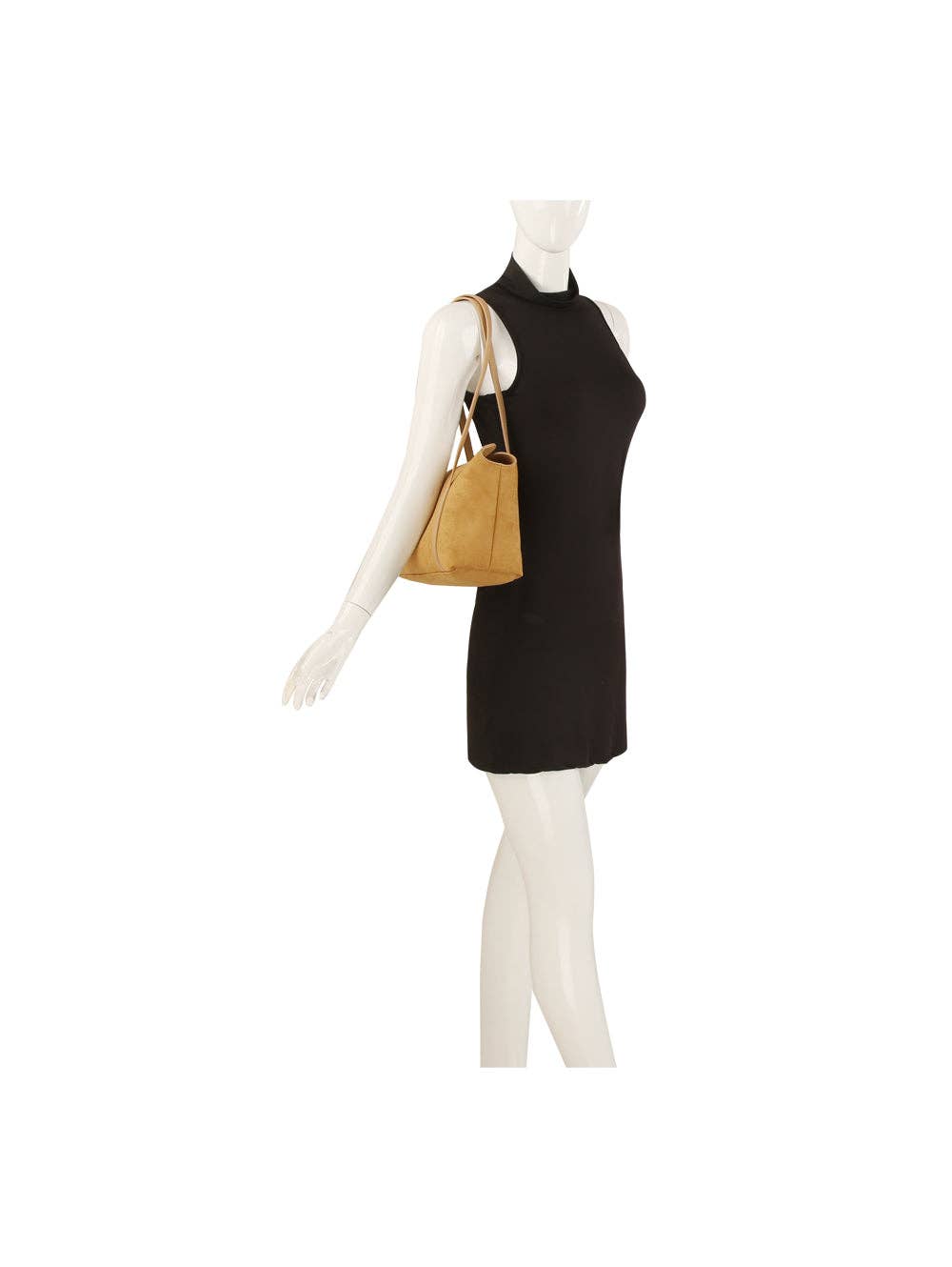 Suede Shoulder Bag