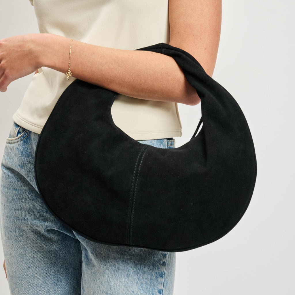 Genuine Suede Hobo
