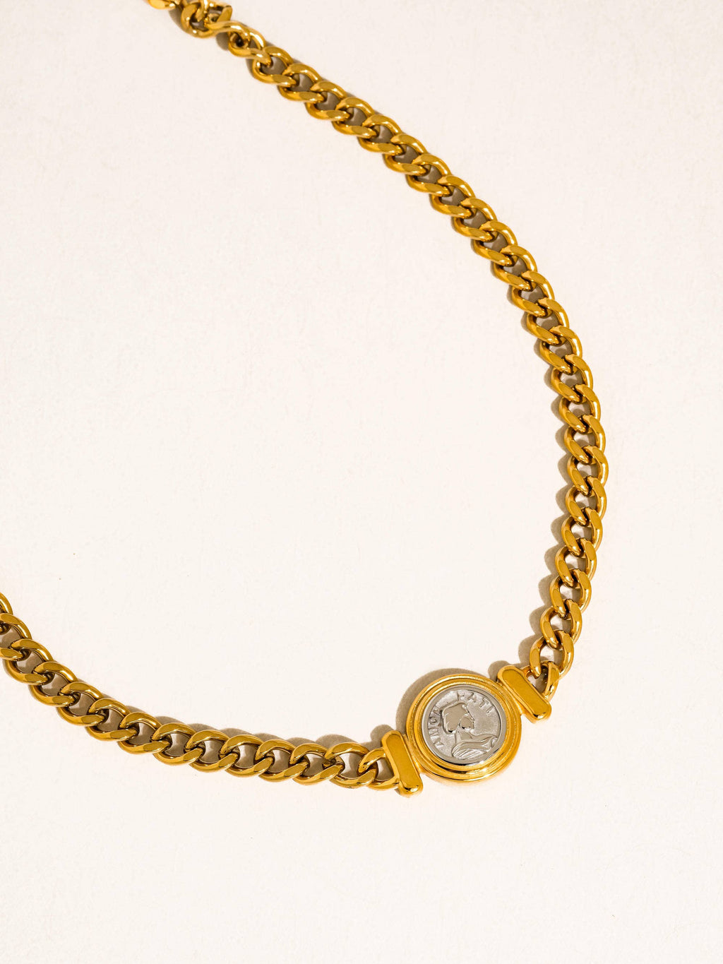 Coin Pendant Necklace