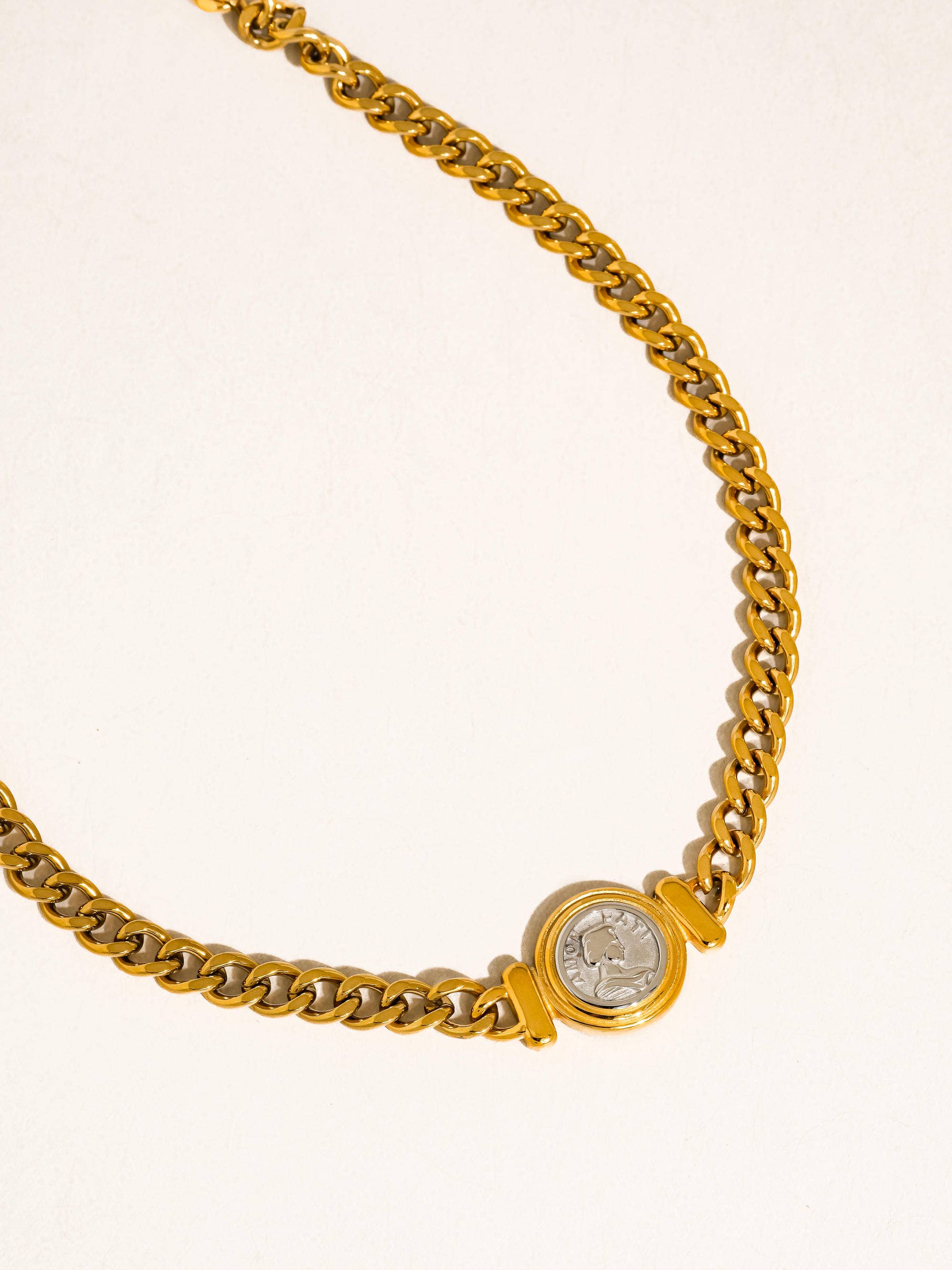 Coin Pendant Necklace