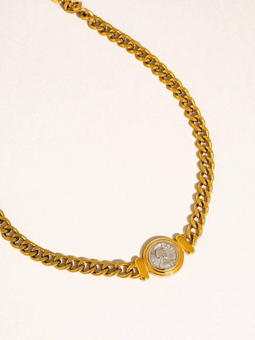 Coin Pendant Necklace
