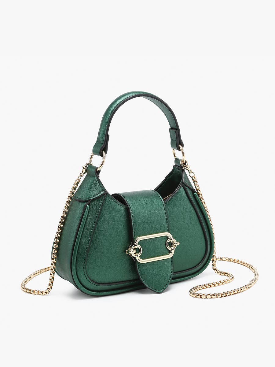 Malia Buckle Crossbody – Chain Strap