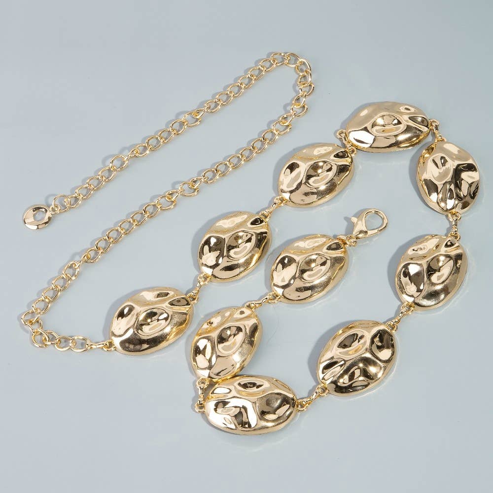 Oval Disc Chain Belt