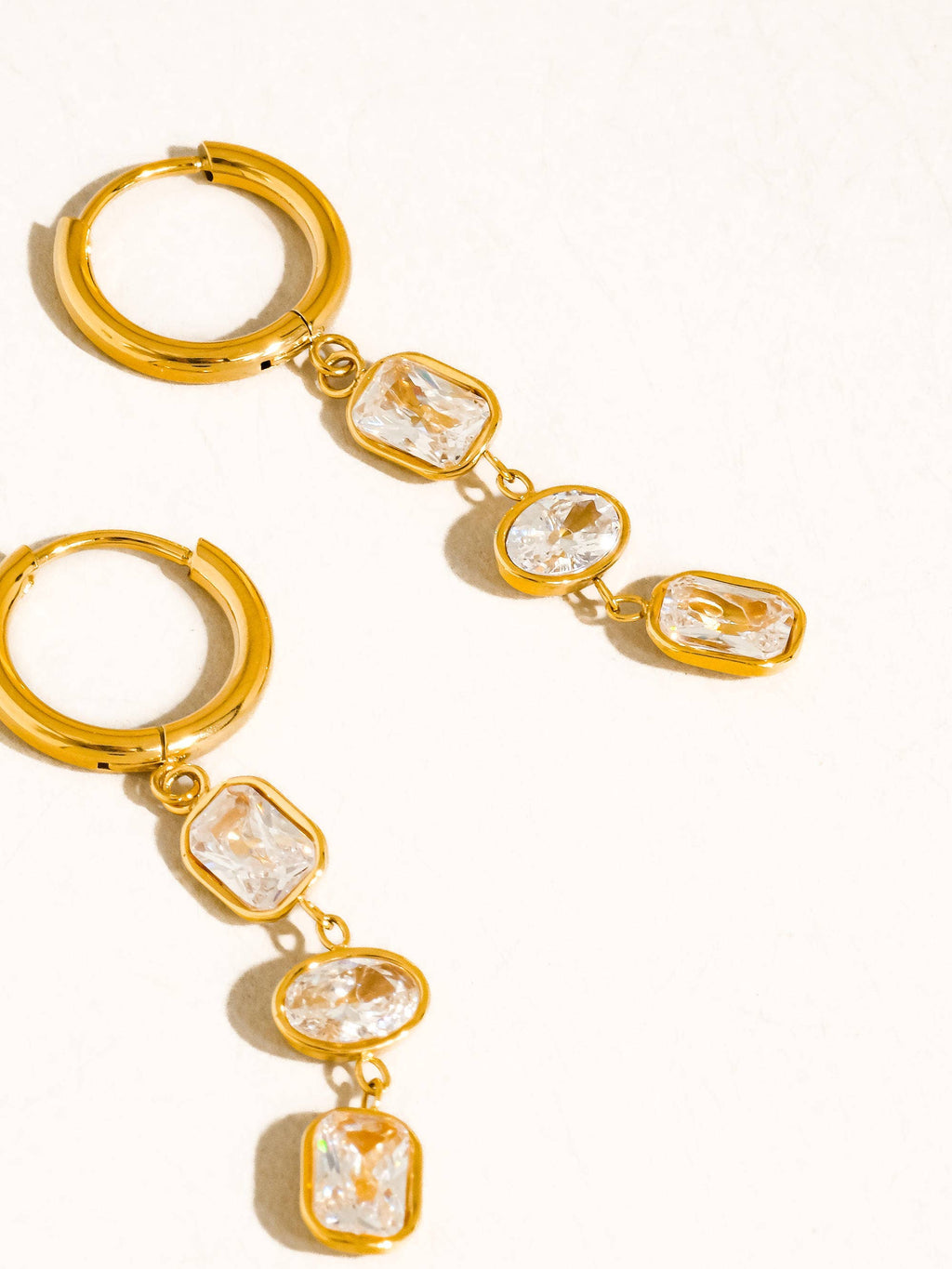 Triple Drop Earrings
