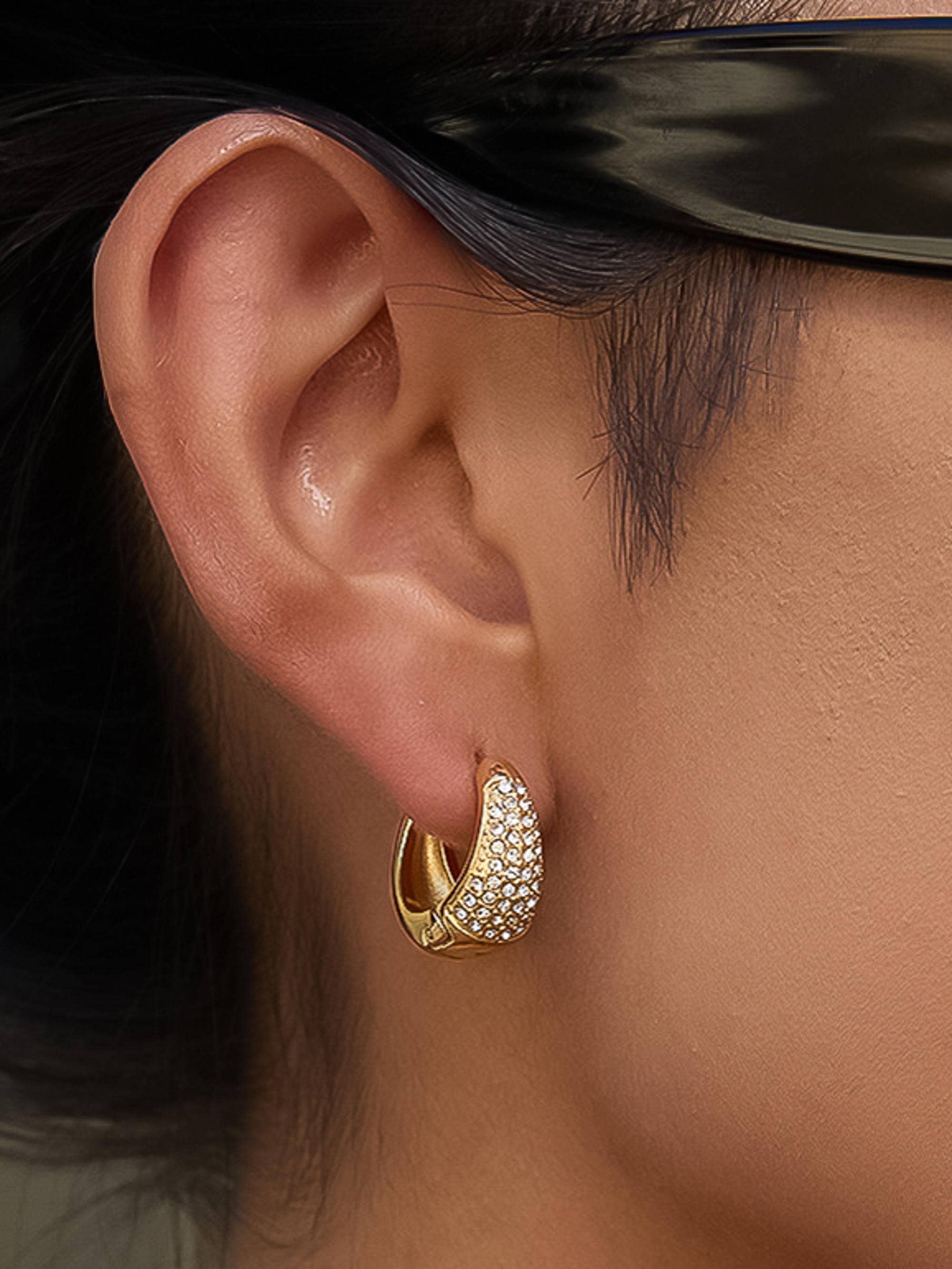 Crystal Teardrop Earrings