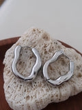 Darcy 18K Gold Non-Tarnish Oval Hoop Earring