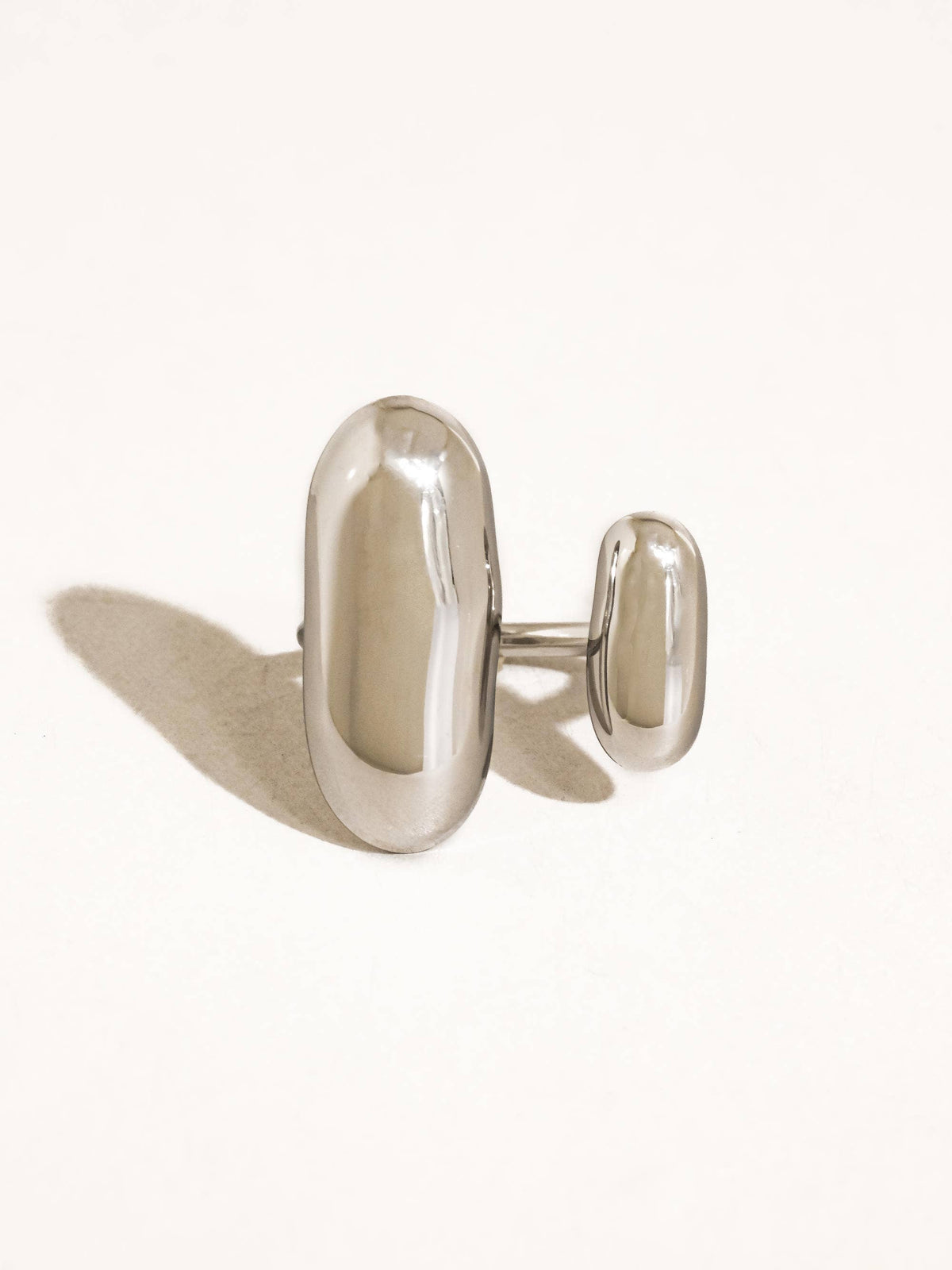 Silver Open Statement Ring