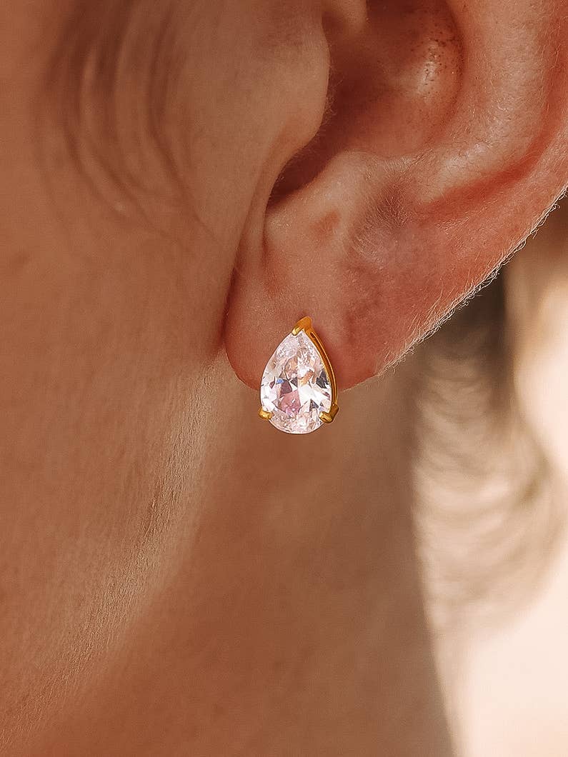 Flat Back Earrings