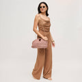 Knotted Crossbody Clutch