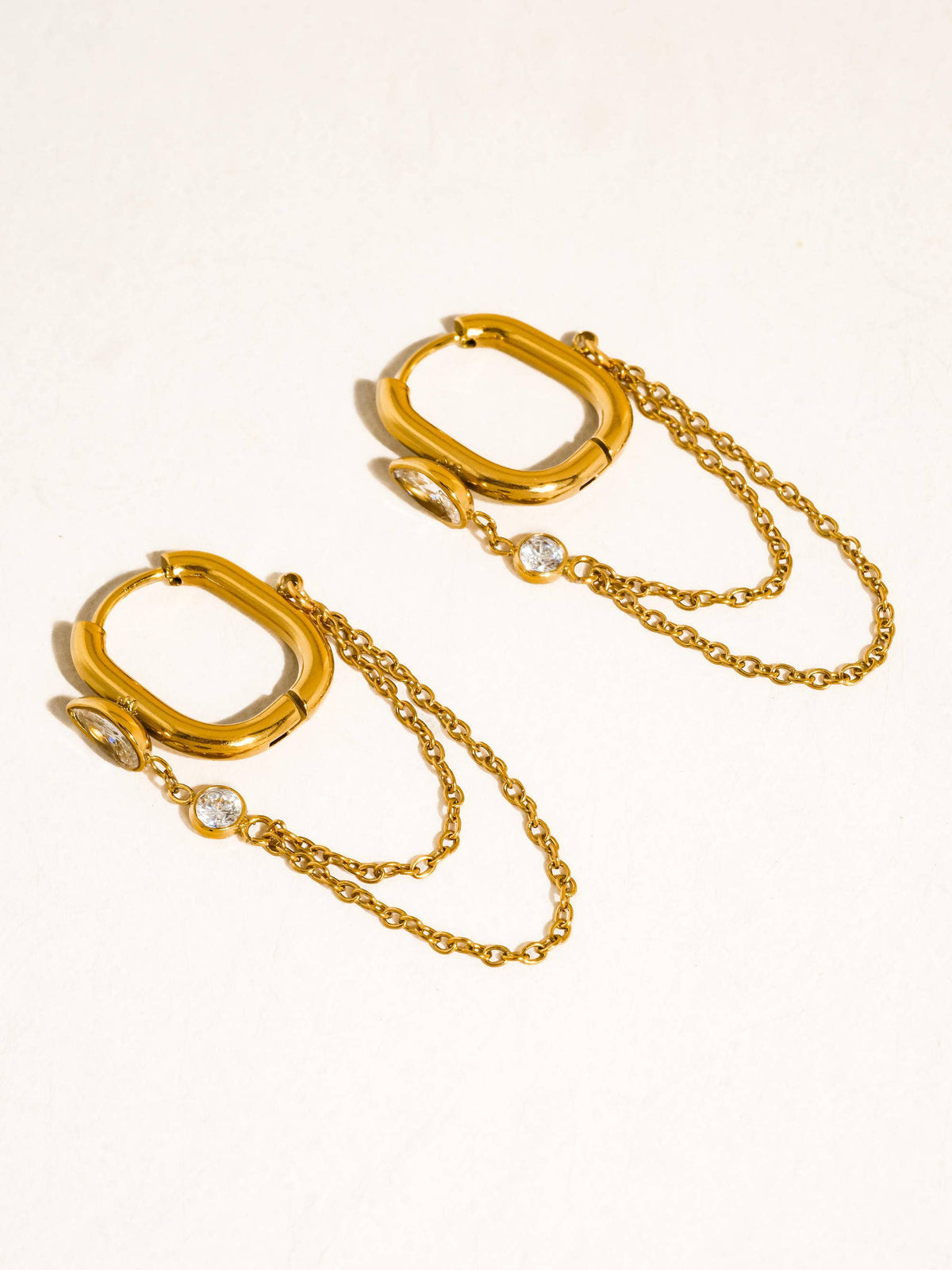 Chain Link Drop Earrings