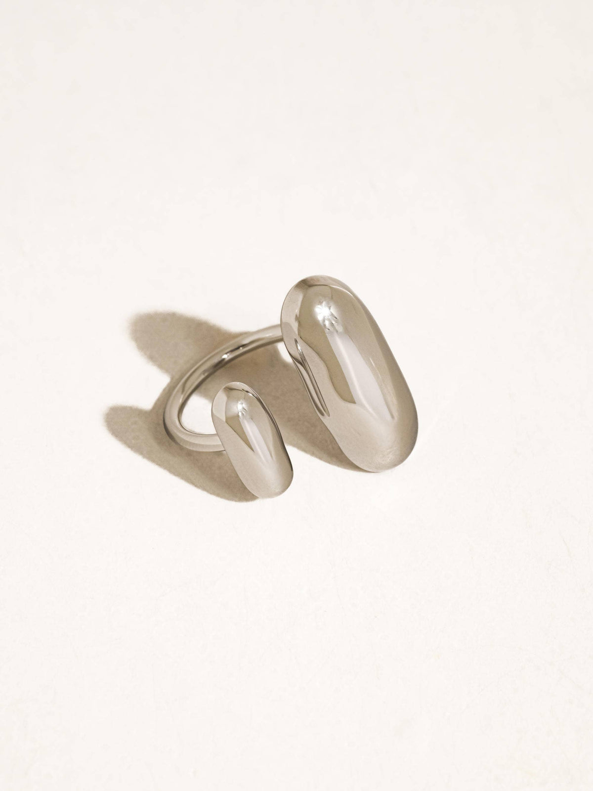 Silver Open Statement Ring
