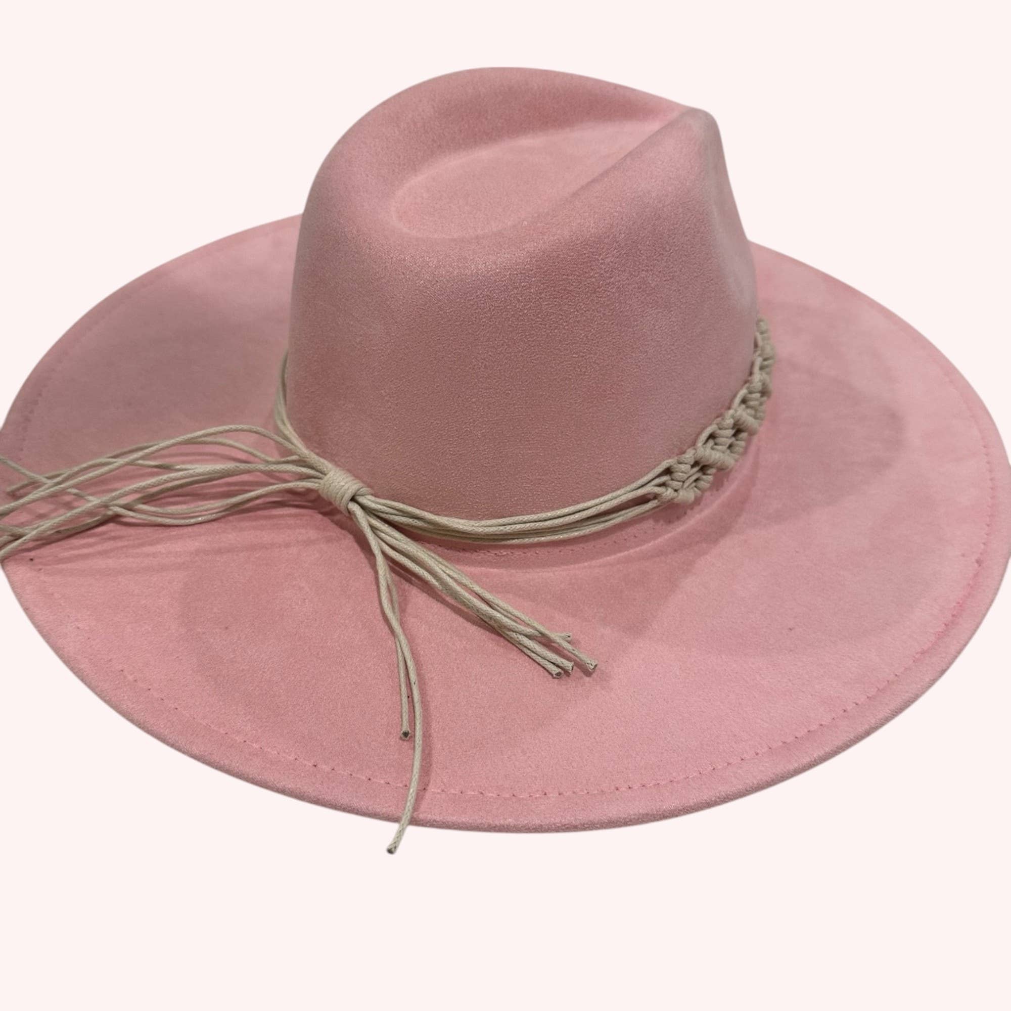 Handwoven Macram Hat Band