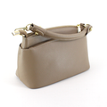 Dual-Carry Leather Crossbody Bag