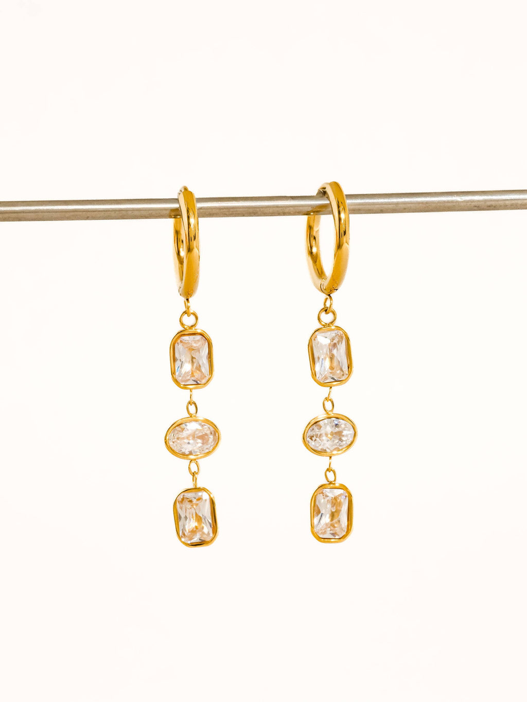 Triple Drop Earrings