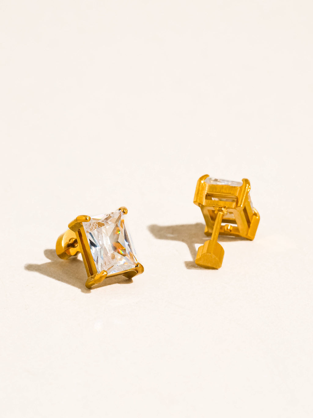 Flat Back Earrings