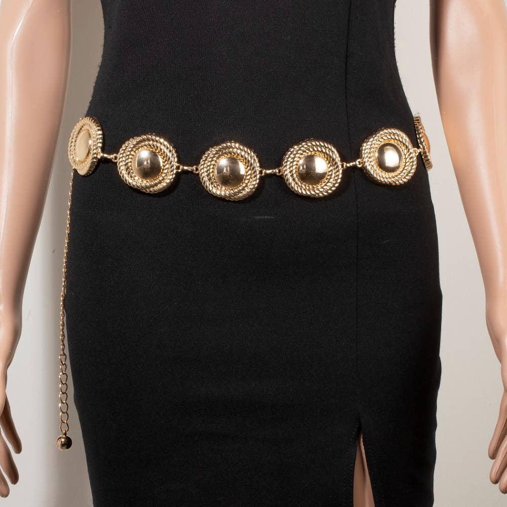 Rope Wrap Chain Belt