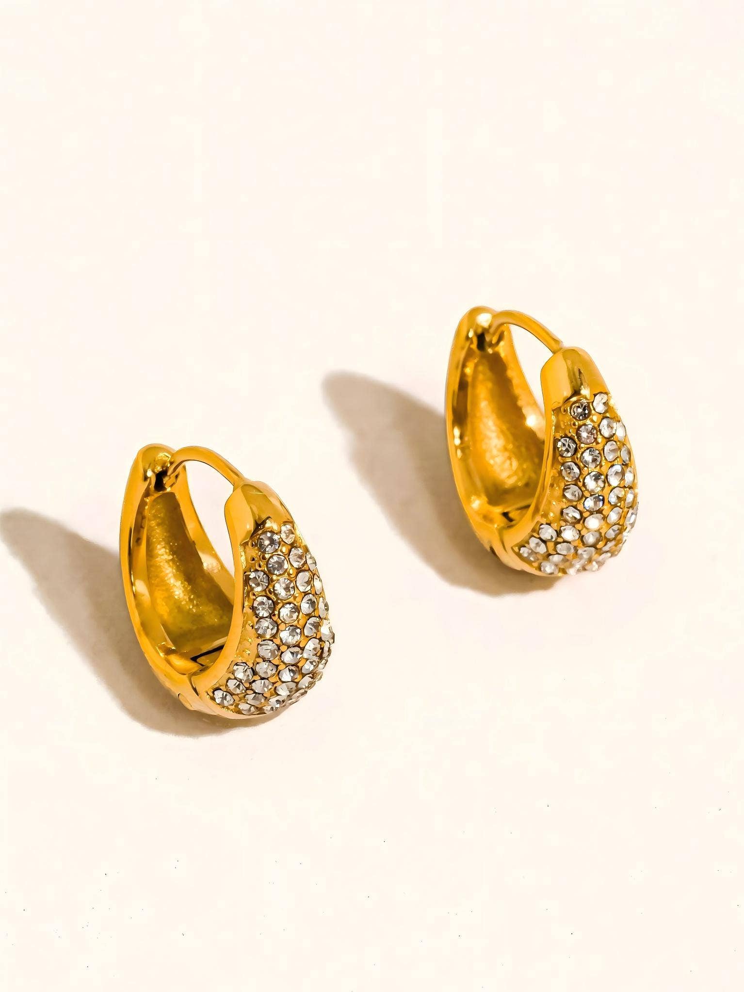 Crystal Teardrop Earrings