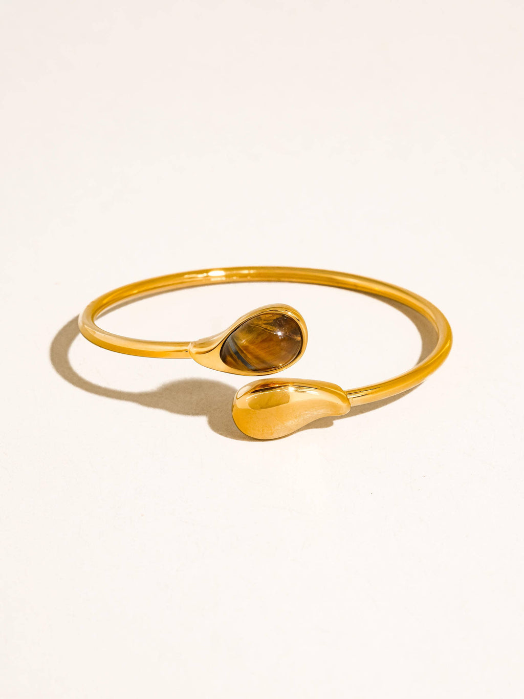 Harbor Cuff Stone Bracelet