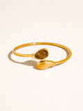 Harbor Cuff Stone Bracelet