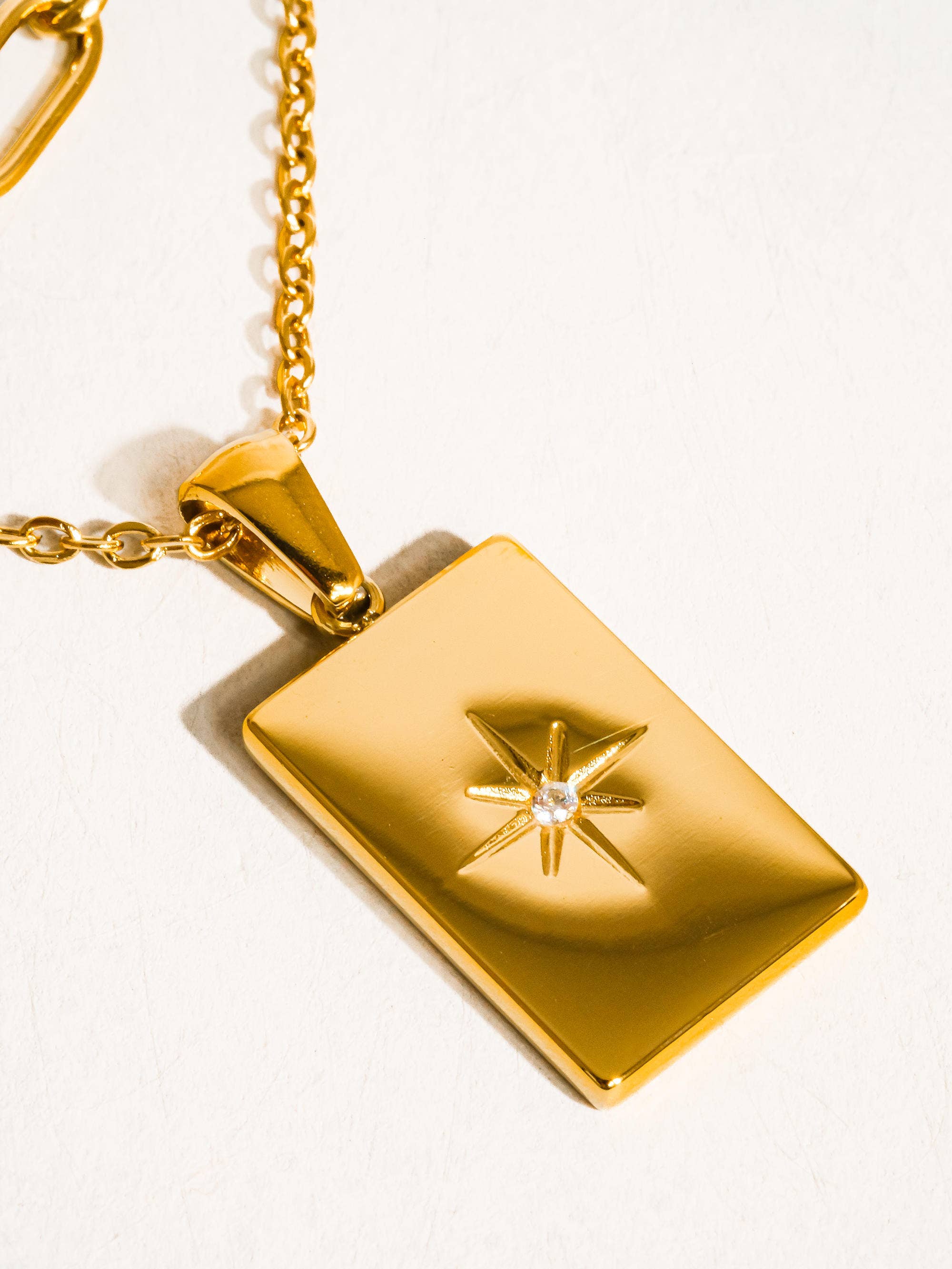 Layered Astro Chain Necklace