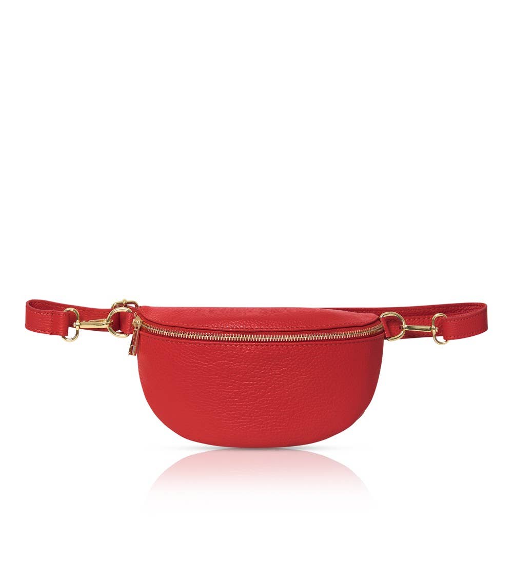 Italian Genuine Leather Bum Bag