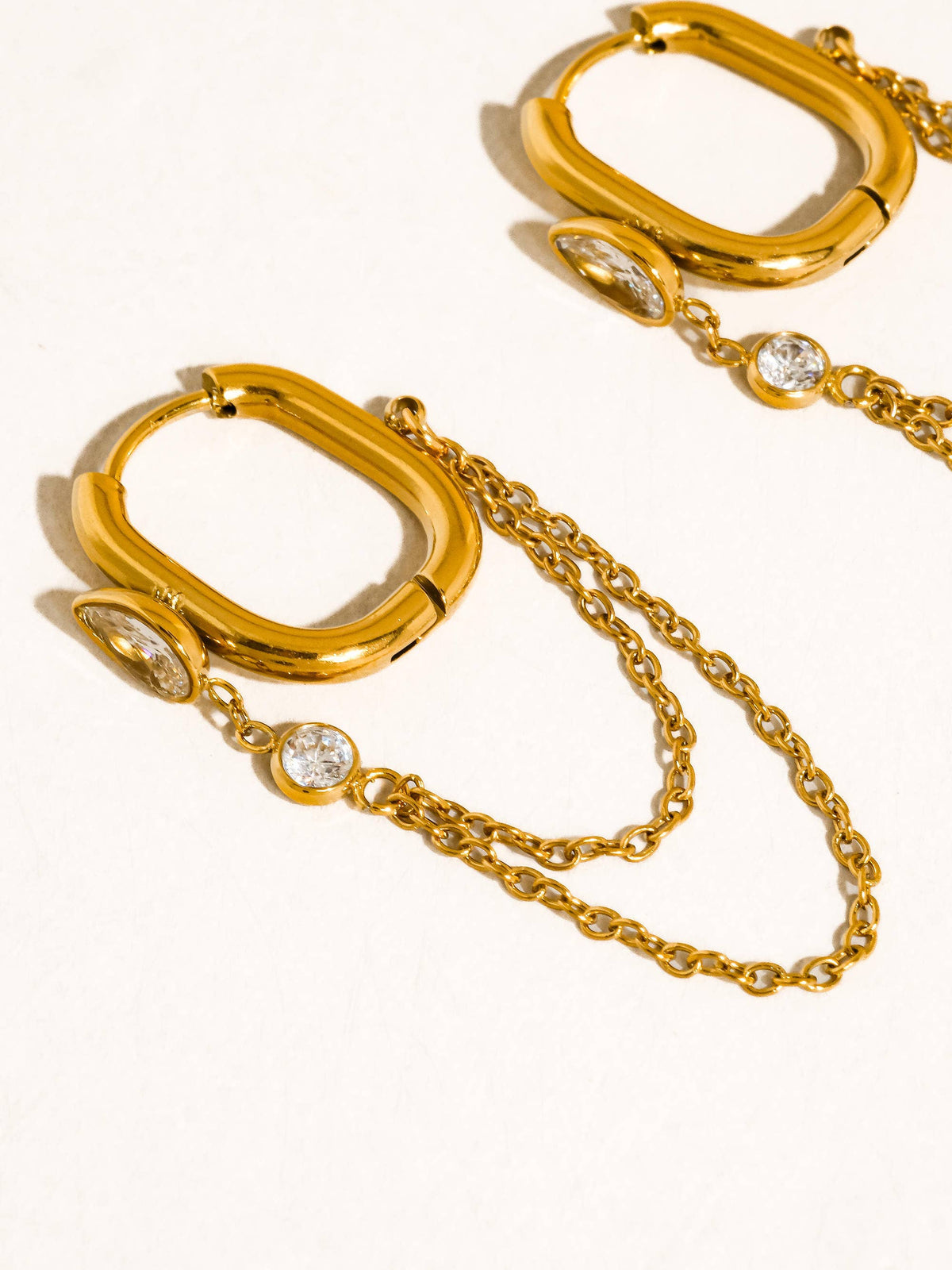 Chain Link Drop Earrings