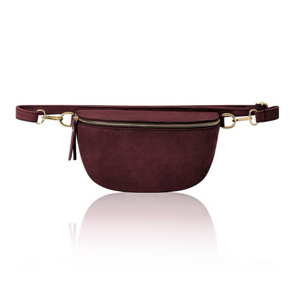 Italian Premium Suede Bum Bag