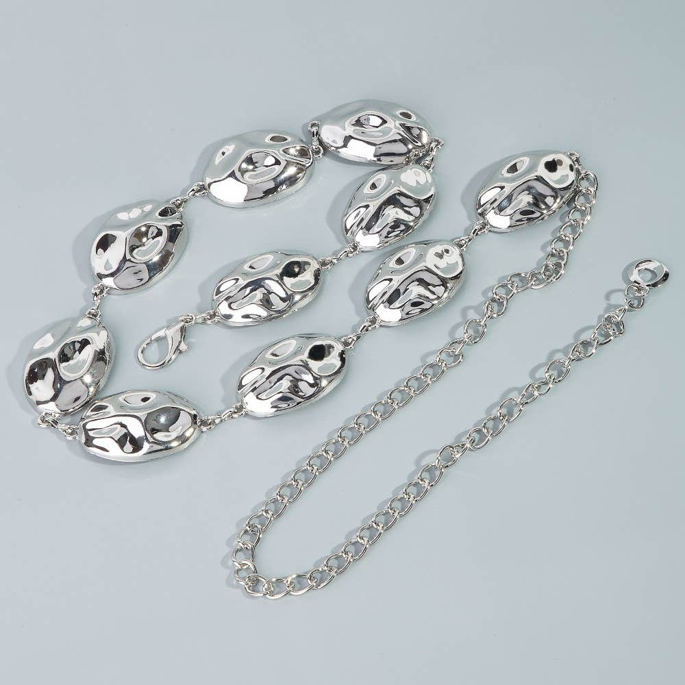 Oval Disc Chain Belt