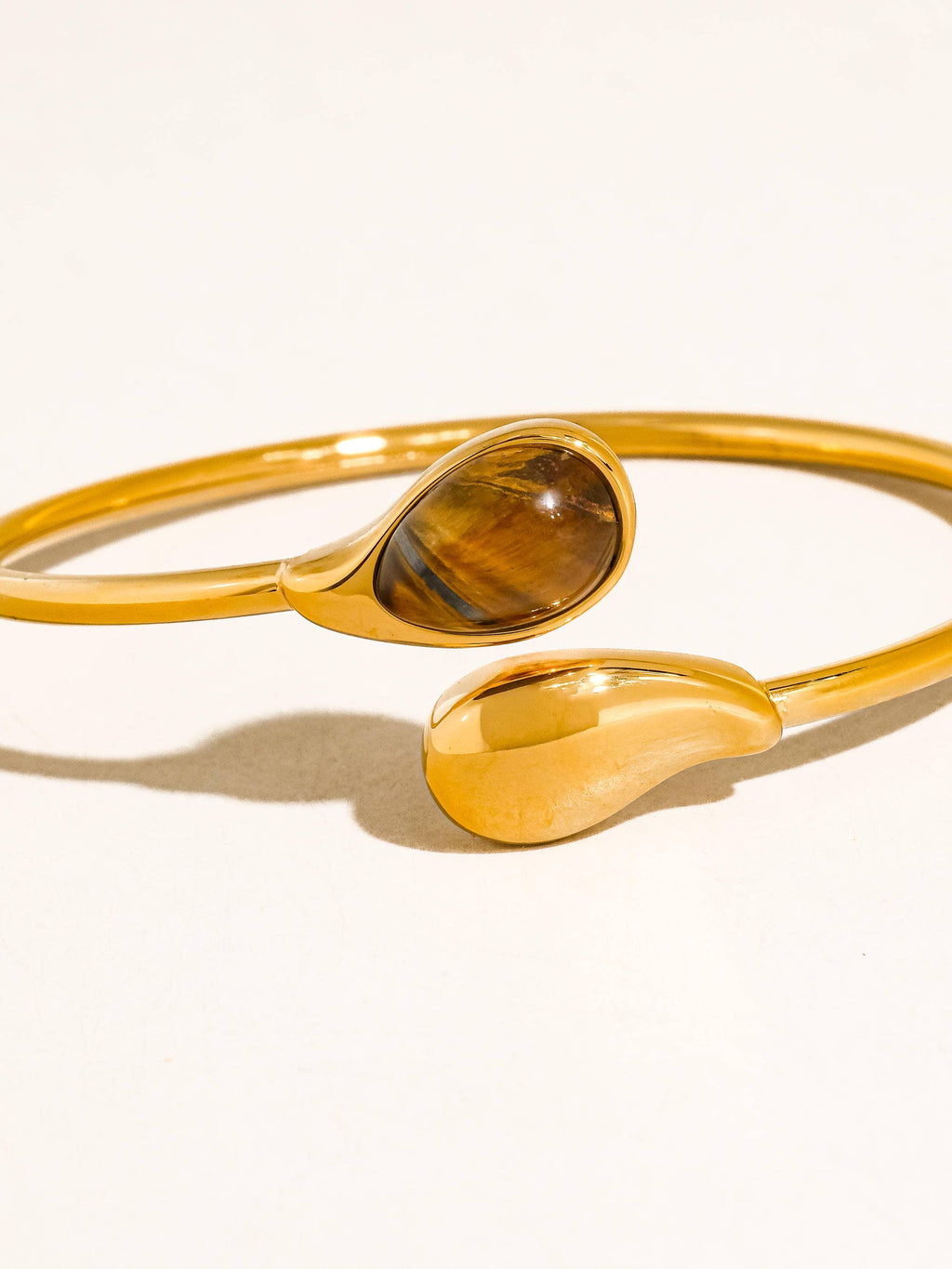 Harbor Cuff Stone Bracelet