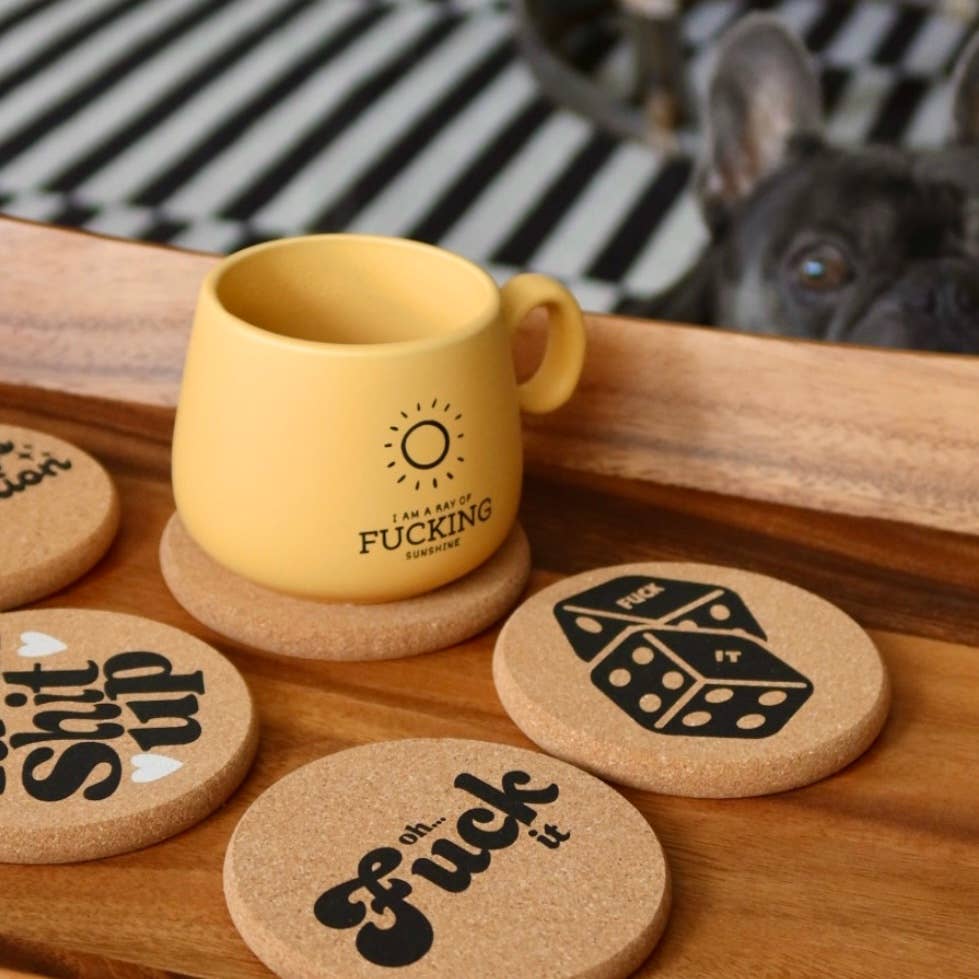 Cappuccino Mug- I Am A Ray of Fucking Sunshine