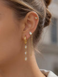 Chain Drop Earring Set