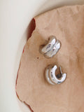 Double C-Hoop Earring