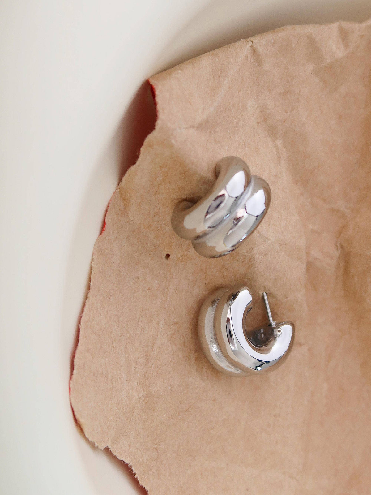 Double C-Hoop Earring