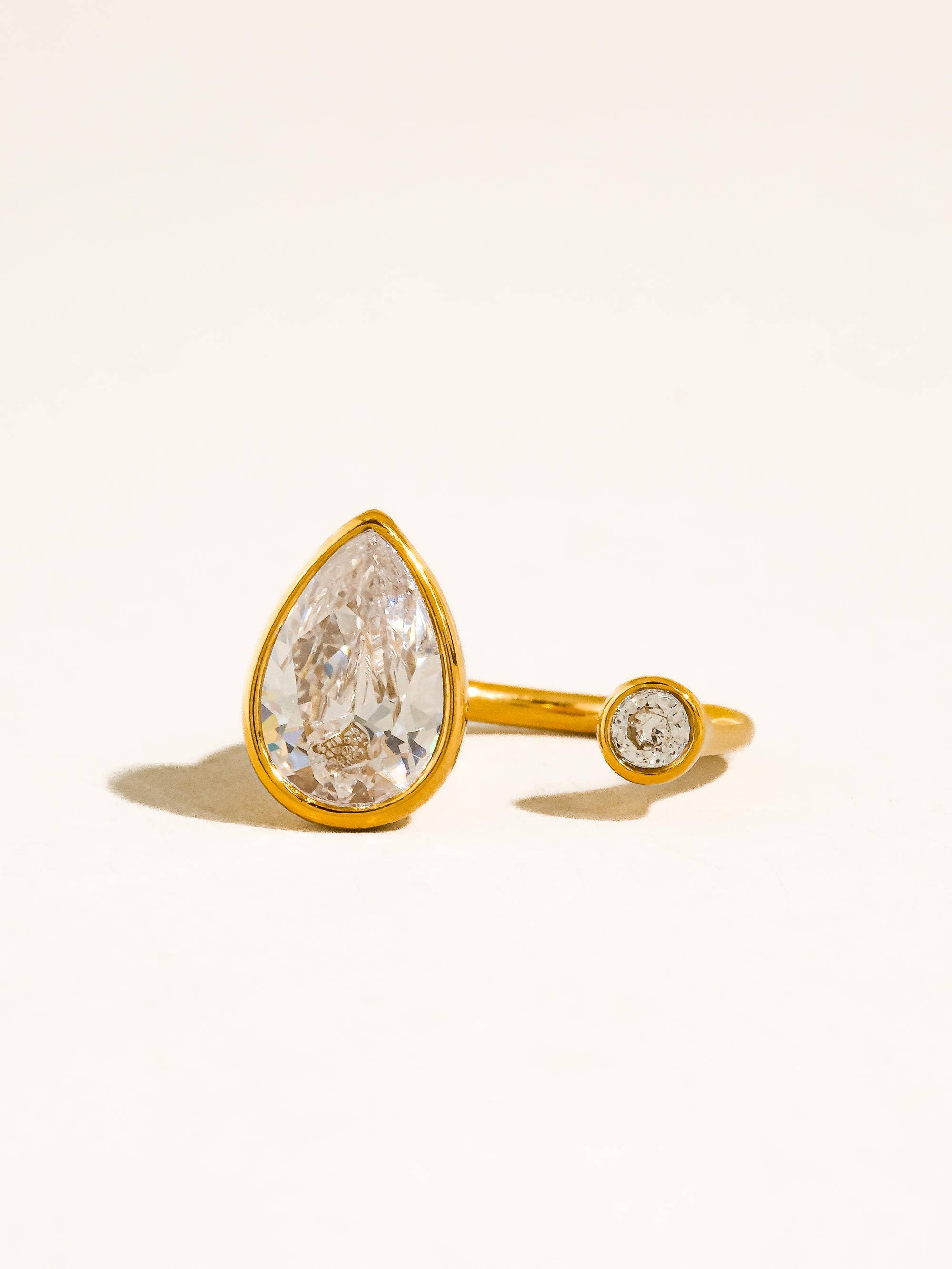 18K Gold Open Ring