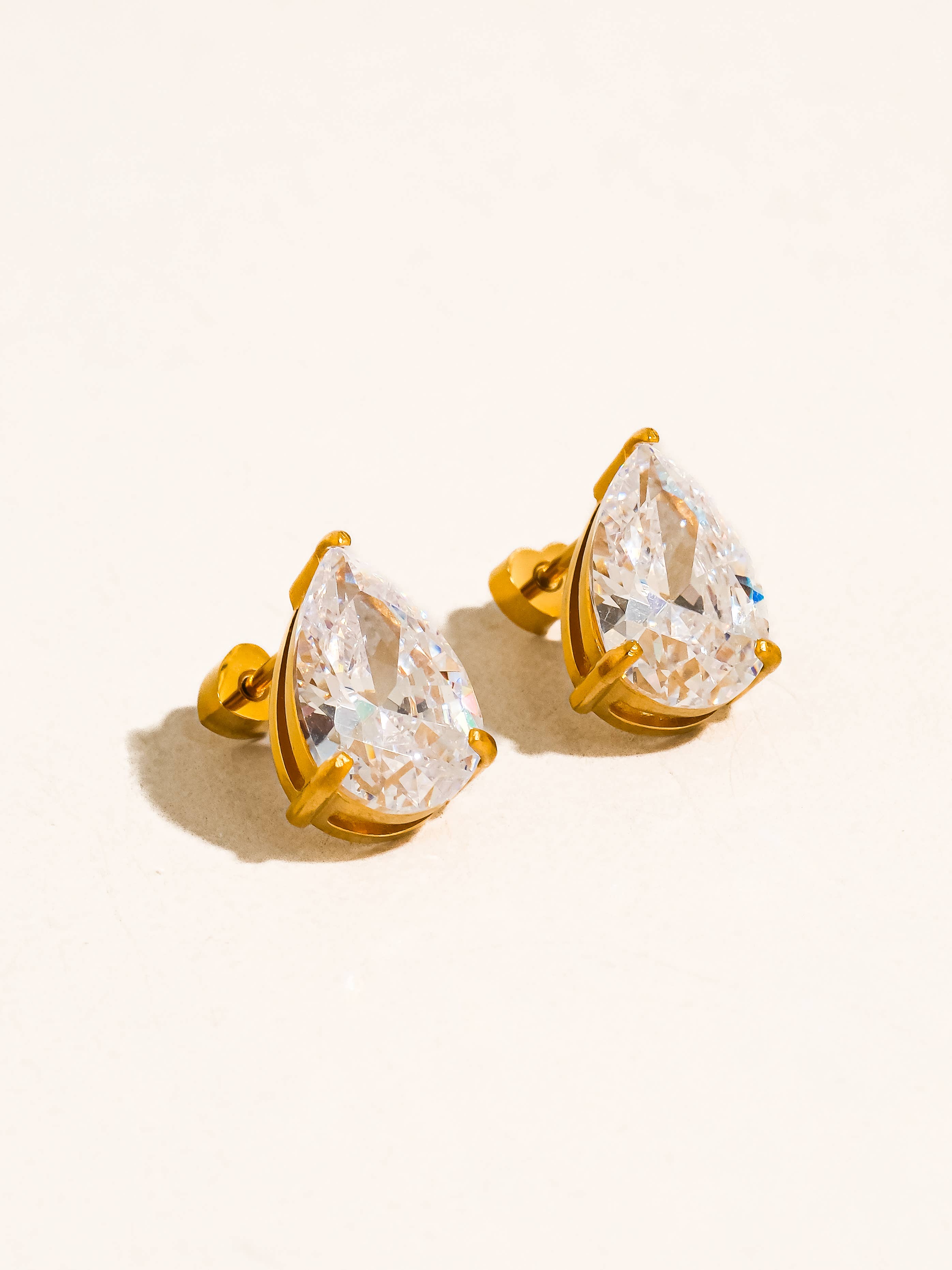Flat Back Earrings