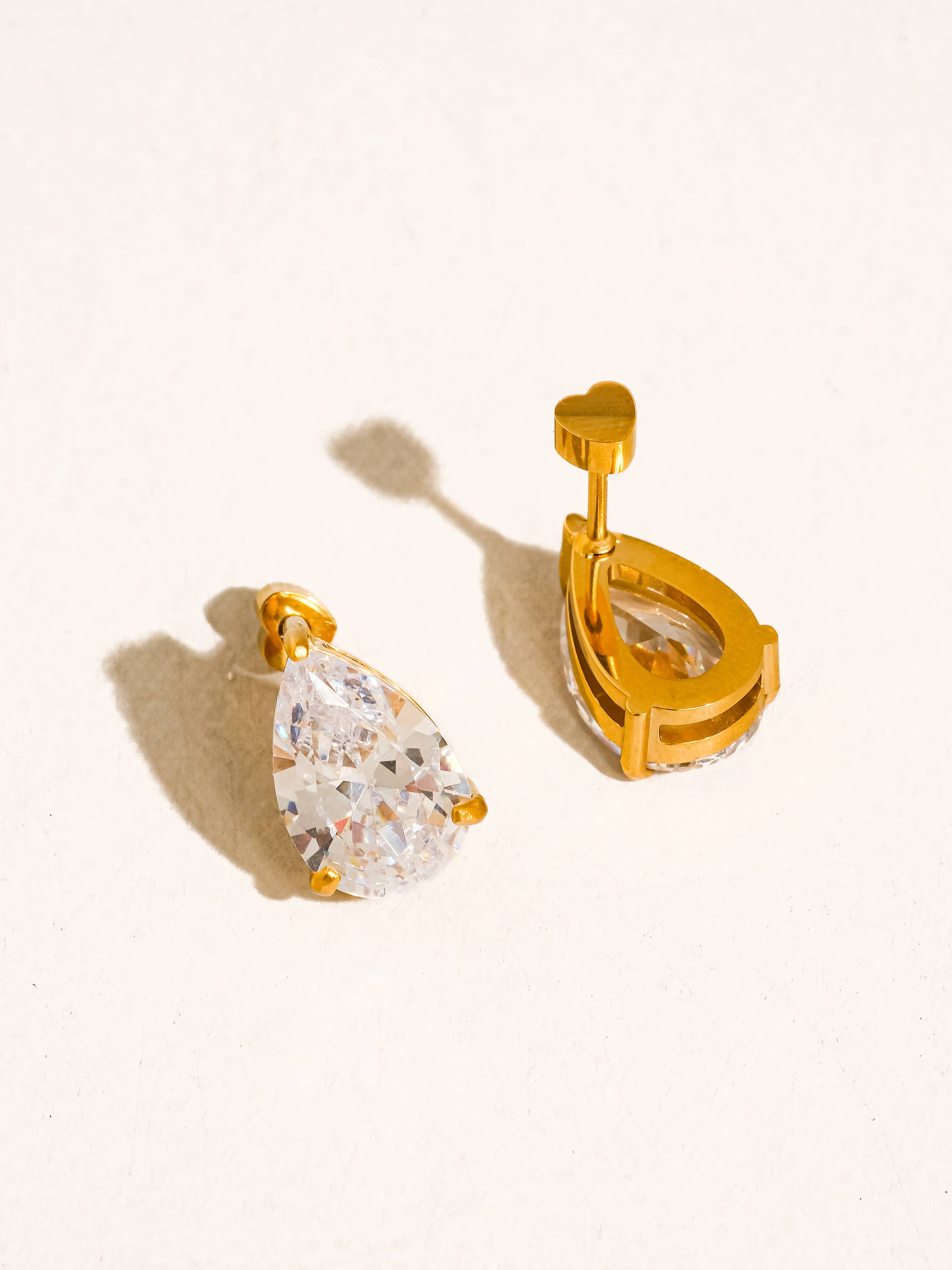 Flat Back Earrings