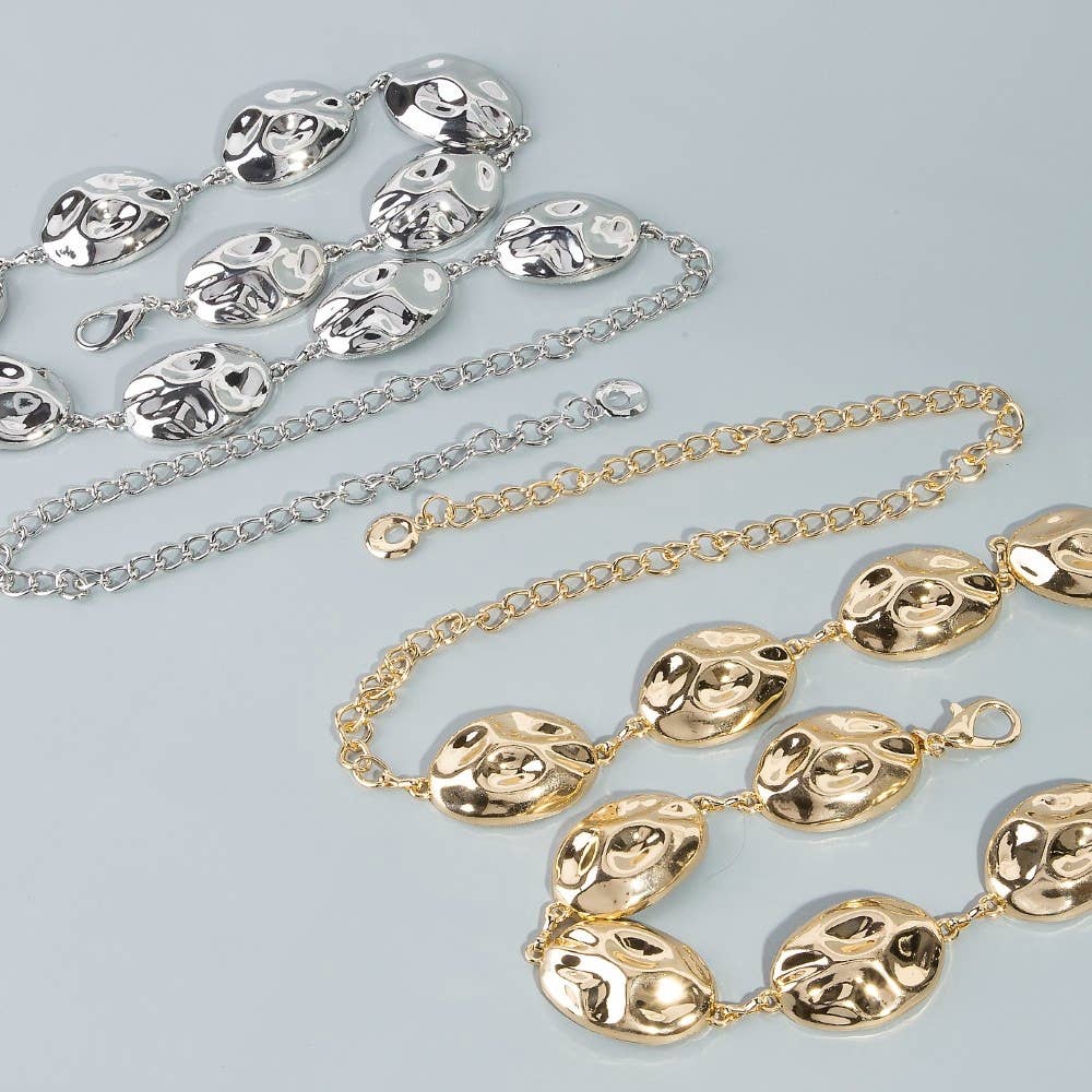 Oval Disc Chain Belt