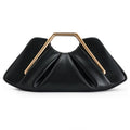 Minimalist Cloud Ruched Evening Handbag