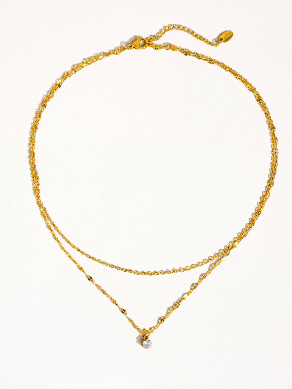 Stone Stacked Necklace