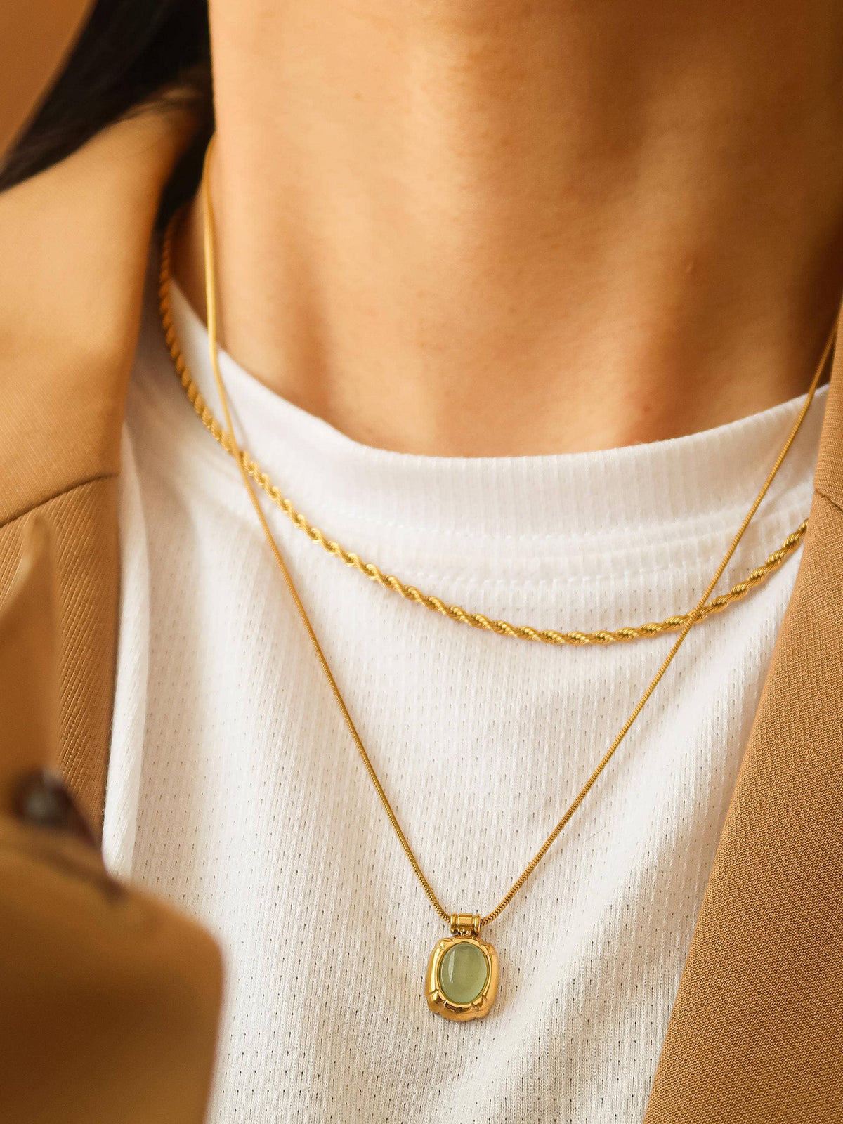 Natural Stone Necklace