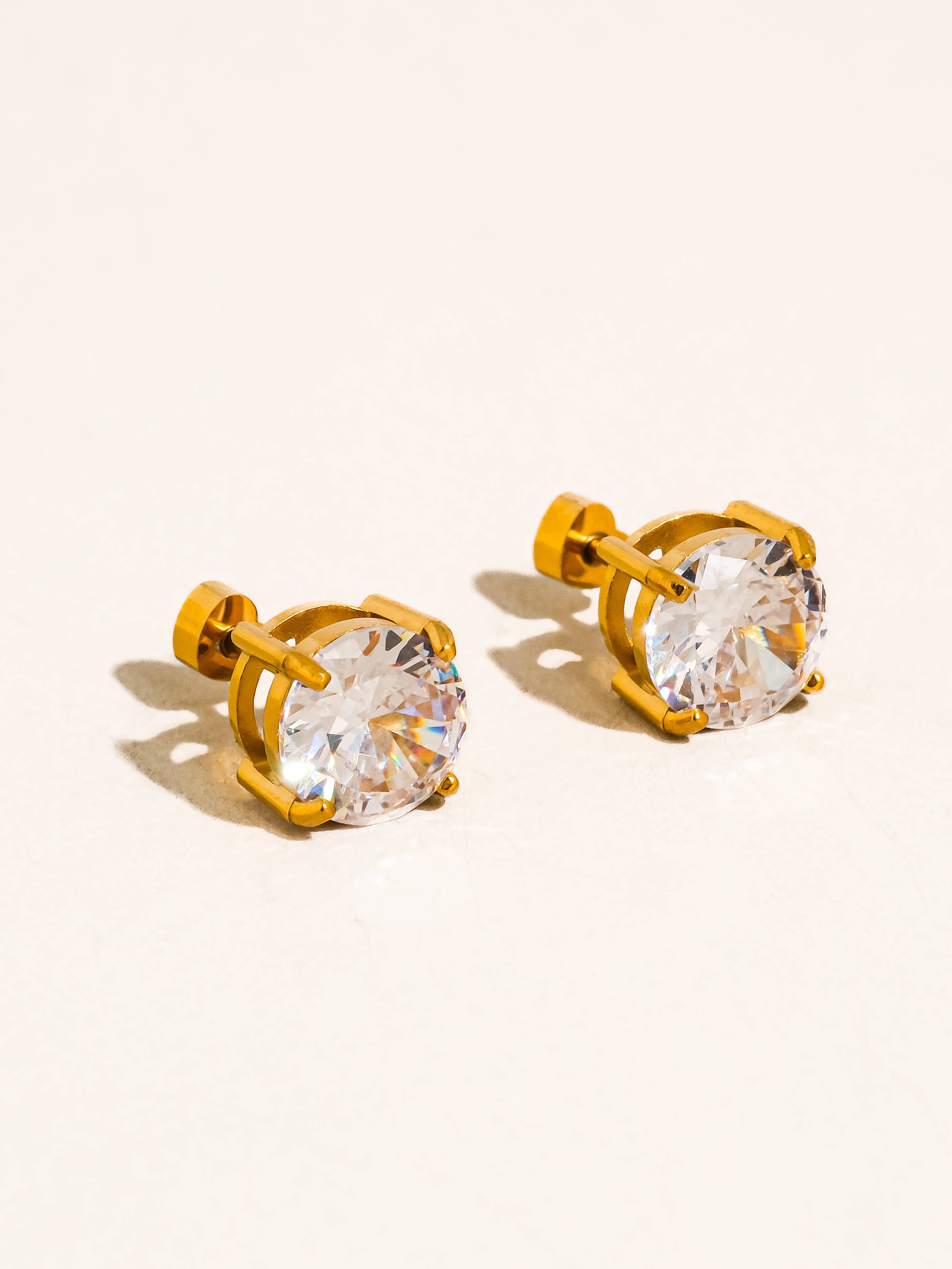 Flat Back Earrings