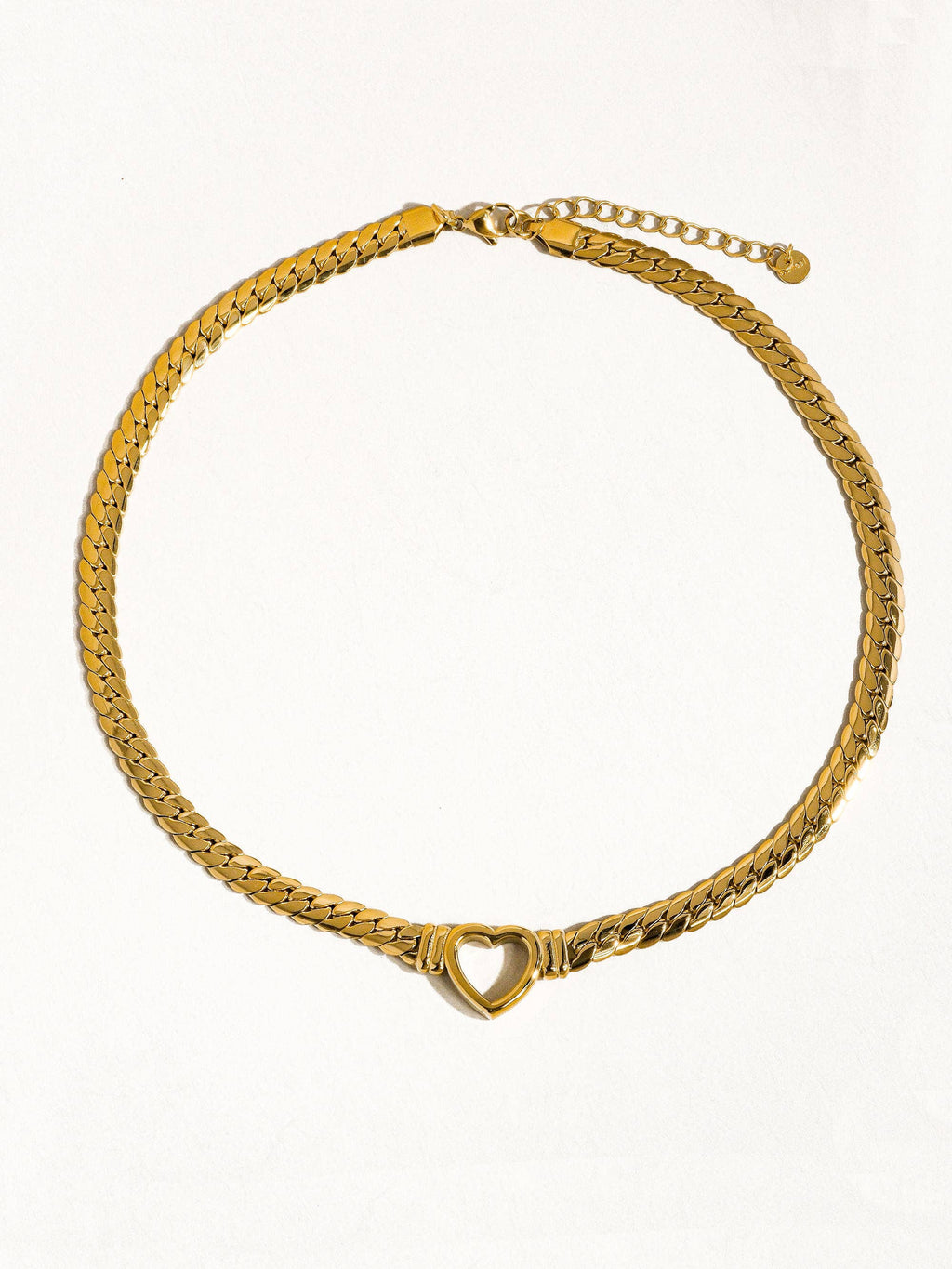 Heart Snake Chain Necklace