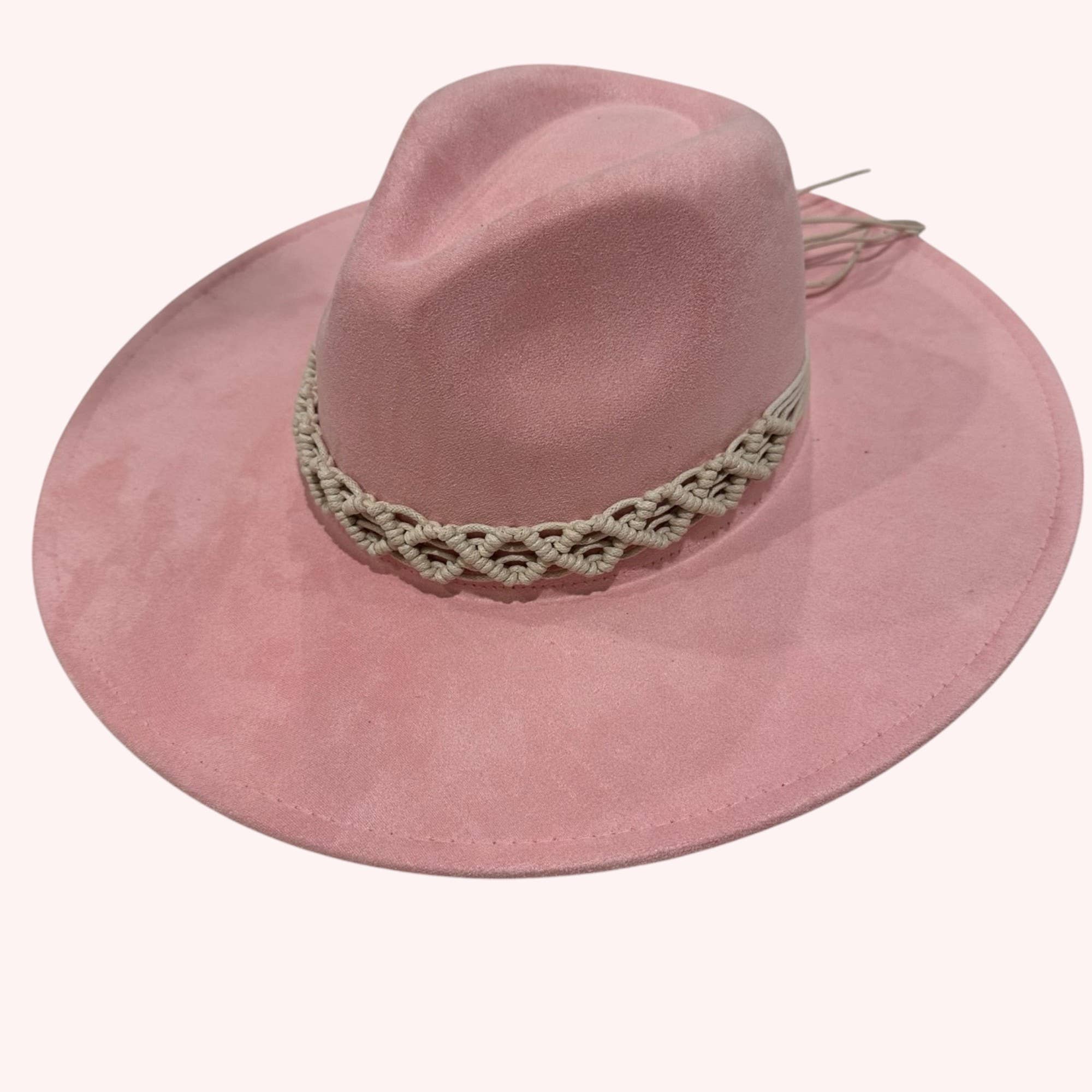 Handwoven Macram Hat Band