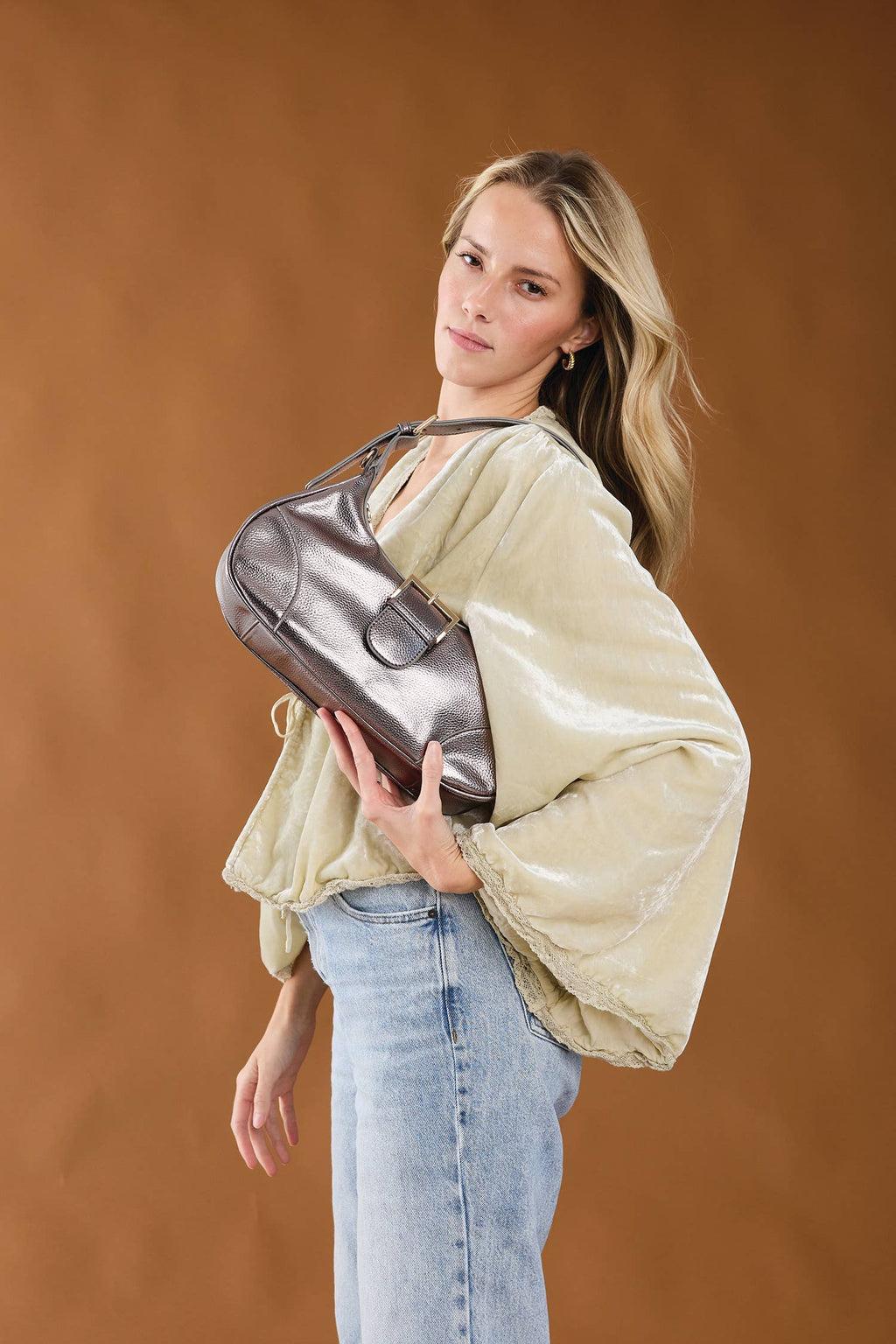 Madrid Buckle Shoulder Bag – Crossbody Style